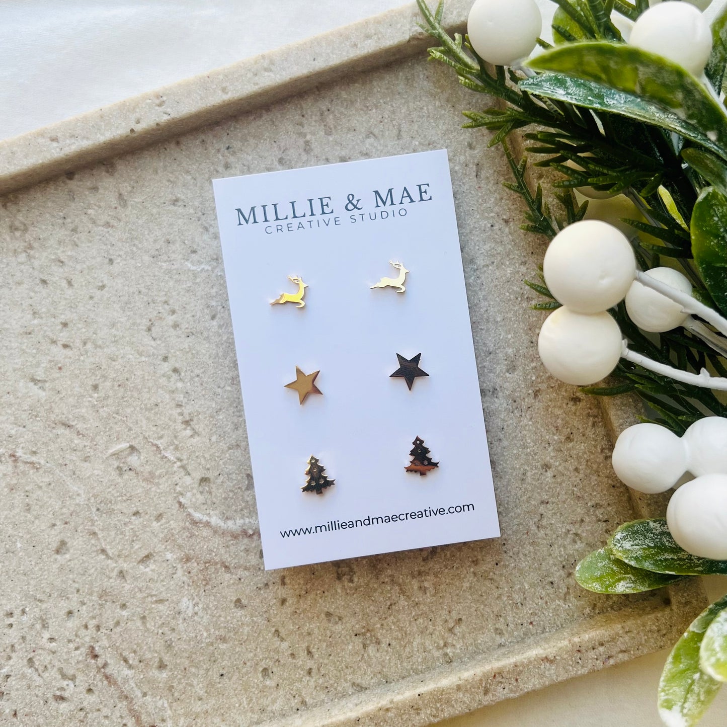 Gold Stud Pack | Christmas Collection