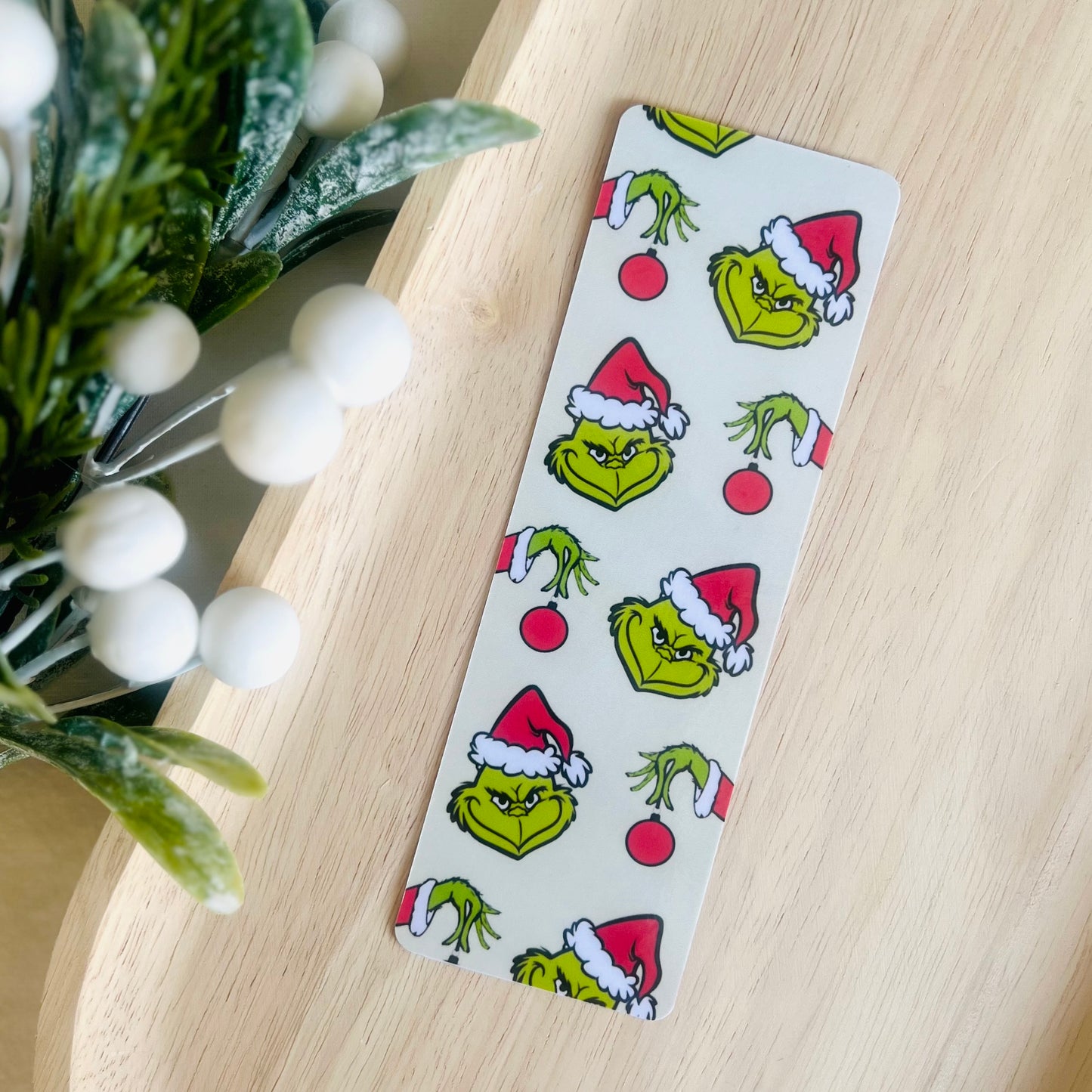 Grinch | Double Sided Bookmark