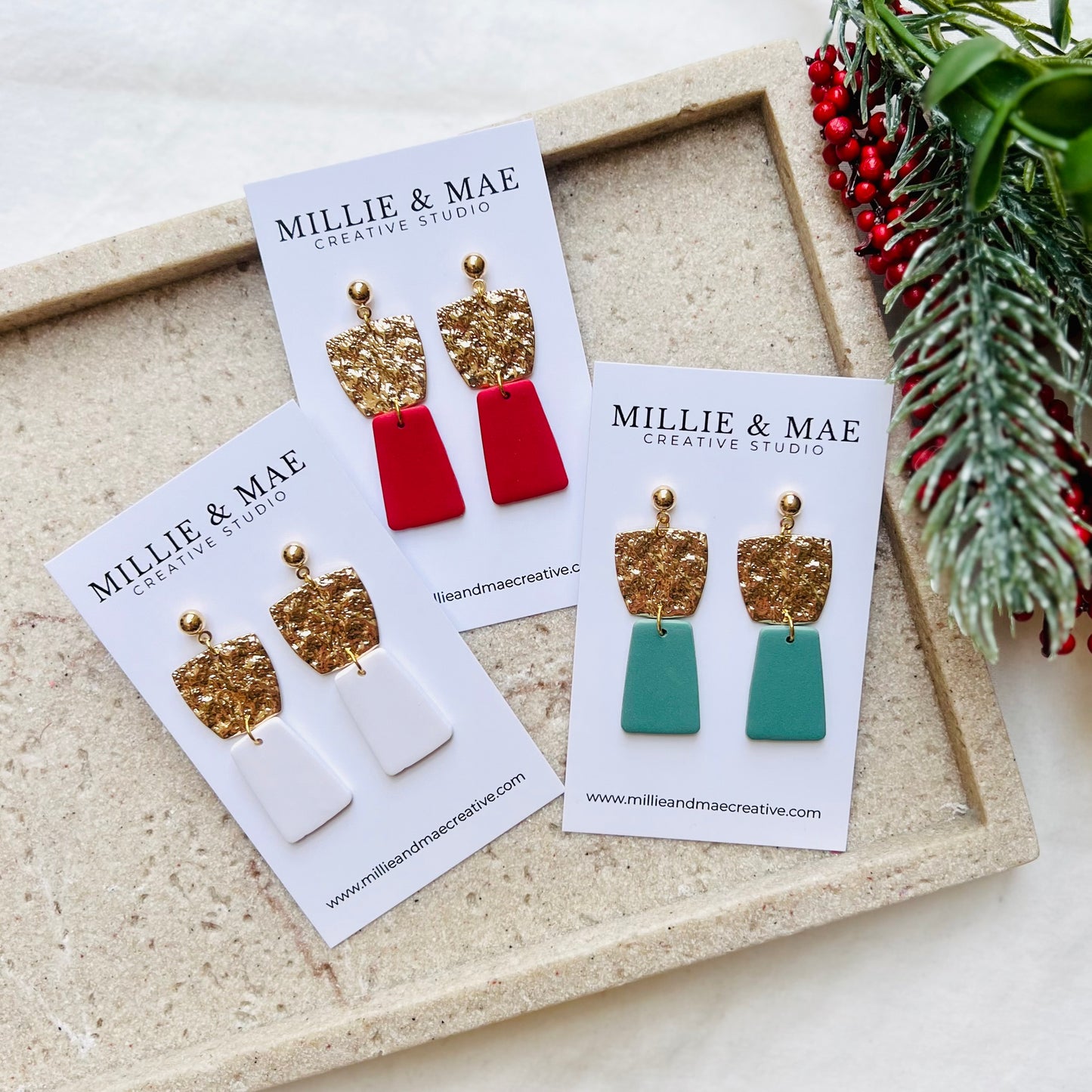 Gold Dangle | Christmas Collection