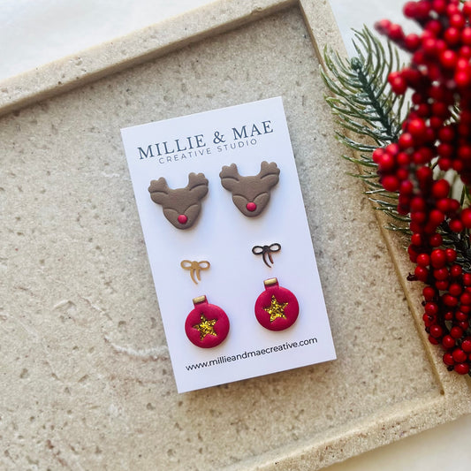 Reindeer Stud Pack | Christmas Collection