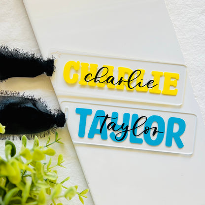 Personalised | Acrylic Bookmark