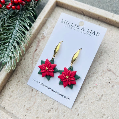 Poinsettia Dangle | Christmas Collection