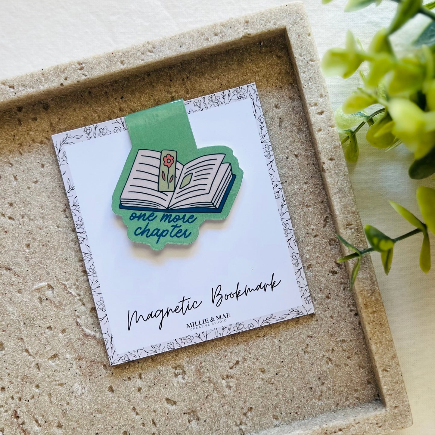 One More Chapter | Magnetic Bookmark