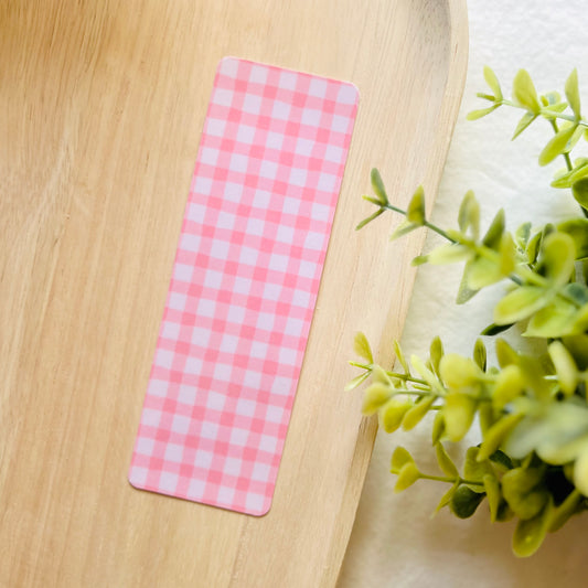 Gingham | Double Sided Bookmark